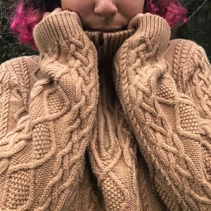 Vintage Ralph Lauren Knitted Sweater Turtleneck